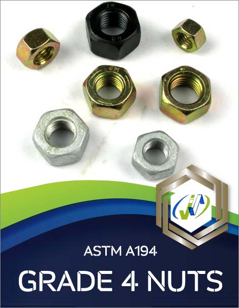 ASTM A194 4级螺母