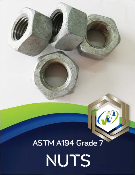 ASTM A194 7级螺母