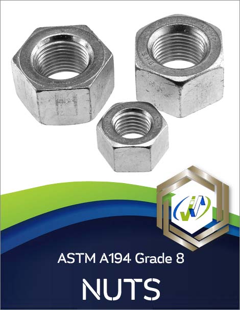 ASTM A194 8级螺母