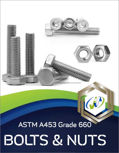 ASTM A453级660螺栓的类型